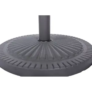 14kg Poly Resin Base - Charcoal