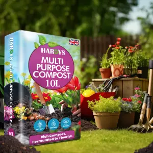 Hardys 150L All-Plant Multi-purpose Compost - Ideal for Young & Mature Plants, Potting and Growing Compost Soil, Loam Based