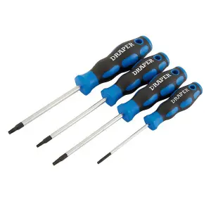 Draper  Draper TX-STAR Soft Grip Screwdriver Set (4 Piece) 36851