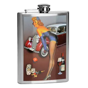 Maison by Premier Pinup 8Oz Hip Flask