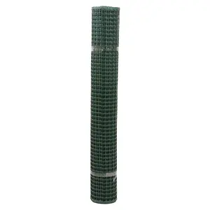 Woodside Plastic Mesh Garden Fencing - 1m x 10m GREEN