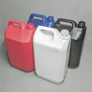 5 Litre White Plastic Economy Jerrycan