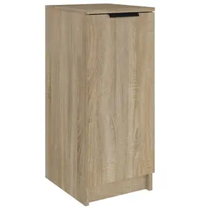 Shoe Cabinet Sonoma Oak 30x35x70 cm Engineered Wood