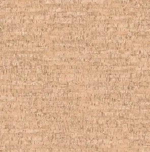 Fine Decor FD24933 Small Cork Wallpaper, Natural