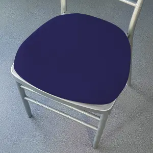 Dark Purple Spandex Chair Pad Cover - Pack of 10