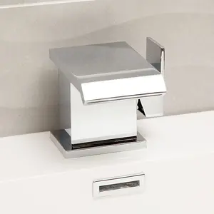 Havana Polished Chrome Deck-mounted Basin Mono Mixer Tap