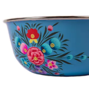 BillyCan - Picnic Bowl - 21.5cm  - Ocean Pansy