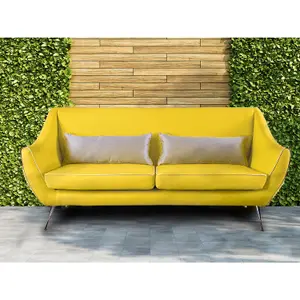 Emelda Grace Rita Large Sofa - Yellow