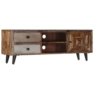 Berkfield TV Cabinet 118x30x40 cm Solid Mango Wood