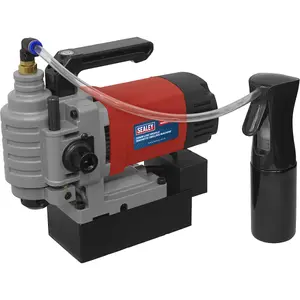 High-Performance 35mm Magnetic Drilling Machine with Safety Strap 230V