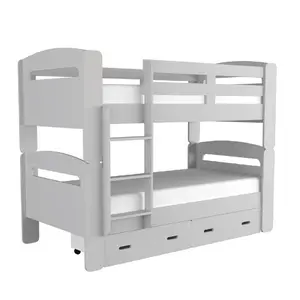 Bertel Single (3') 2 Drawer Standard Bunk Bed