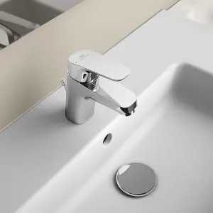 Ideal Standard Ceraflex Mixer Basin Tap with Pop Up Waste, B1811AA, Chrome