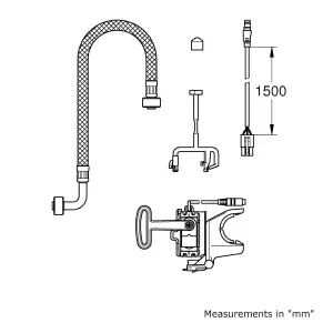 Grohe Sensia arena Alpine White Wall hung Toilet with Soft close seat & Concealed cistern