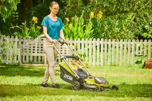 Ryobi ONE+ Brushless 40cm Lawn Mower 18V (RY18LMX40A-0) - TOOL ONLY, BARE UNIT