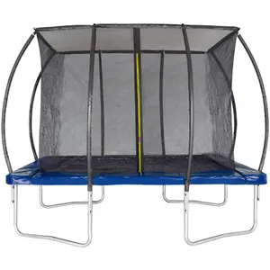 Leapfrog 7x10ft Internal Trampoline Package - Green