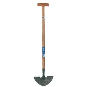 Draper Carbon Steel Lawn Edger with Ash Handle 14307