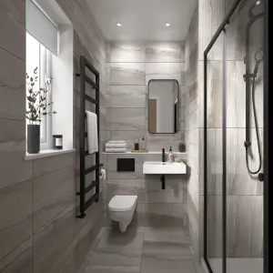 Johnson Tiles Haven Pebble Matt Ceramic Wall Tile Sample