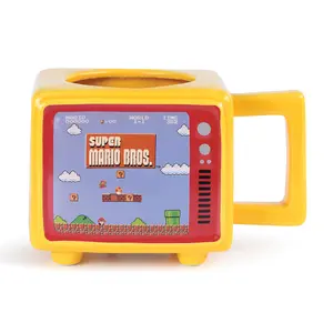 Super Mario Like A Boss Heat Changing Mug Yellow/Red (One Size)