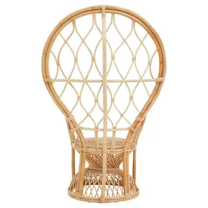 Interiors by Premier Java Natural Rattan Curved Chair