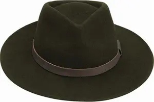 Men's Barbour Crushable Bushman Hat - Olive - 7