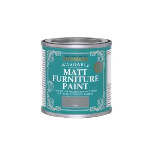 Rust-Oleum Slate Matt Multi-room Furniture paint, 125ml