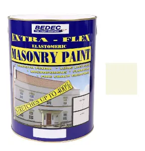 Bedec Extra Flex Masonry Paint - Sea Foam - 5 Litre