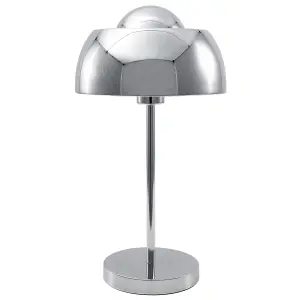 Metal Table Lamp Silver SENETTE