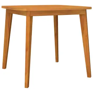 Berkfield Garden Table 85x85x75 cm Solid Wood Acacia