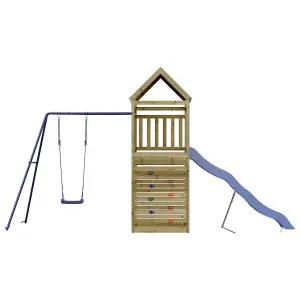 Berkfield Outdoor Playset Impregnated Wood Pine