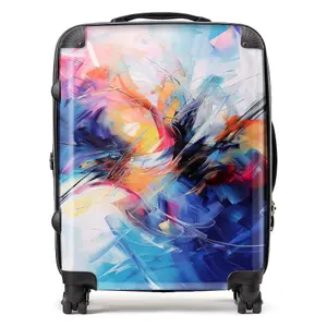 Serene: Calm Amidst Colours Suitcase - Large