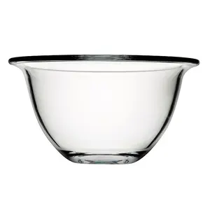 URBNLIVING 17cm Diameter 900ml Glass Mixing Bowl