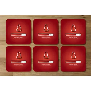 Square 6 Piece Coaster Set (Set of 6)