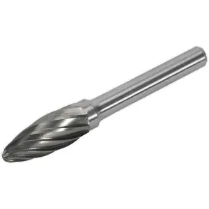 High-Performance 10mm Carbide Rotary Burr Bit for Precision Engraving and Cutting