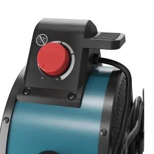 Erbauer Electric 2500W Blue, black & red PTC workshop heater