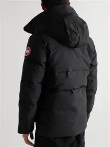 Canada Goose Macmillan Logo-Appliquéd Quilted Shell Hooded Down Parka - Men - Black Coats And Jackets - XXL