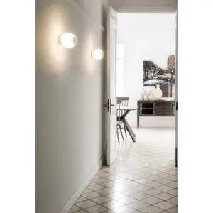 Luminosa Moy Bathroom LED Globe / Ceiling Wall Lamp Gold 4W 3000K IP44