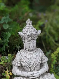 Highly detailed Stone Cast Buddha Statue