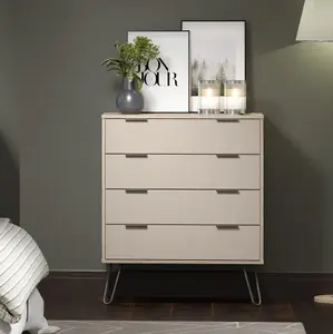 Core Products Augusta Driftwood 4 drawer chest of drawers