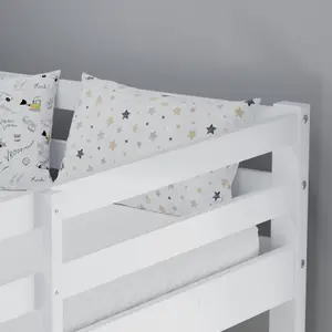 Birlea Tressa Triple Bunk Bed In White