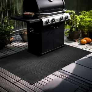 Nicoman HEX Rubber BBQ Mat 125cm x 75cm