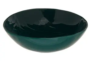 Maison by Premier Bali Dark Green Soup Bowl