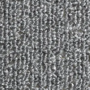 Light Grey Carpet Tiles For Contract, Shop, Home, 3mm Tufted Loop Pile, 5m² 20 Tiles Per Box