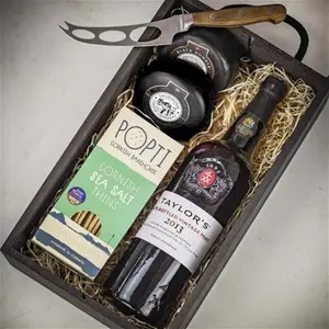 Taylor's Vintage Port And Cheese Personalised Hamper