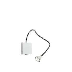 Lucide Buddy Modern Bedside Lamp - LED - 1x4W 4000K - White