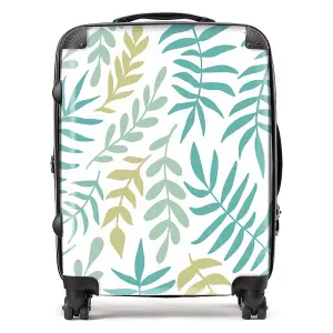 Multicolor Leafs And Branches Suitcase - Large