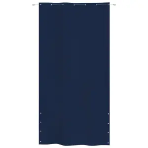 Berkfield Balcony Screen Blue 140x240 cm Oxford Fabric