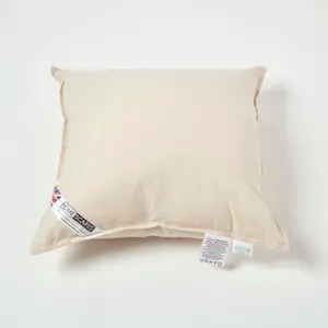 Homescapes Organic Cushion Pad - Premium Cushion Inserts and Fillers for Comfort 45 x 45 cm (18 x 18")