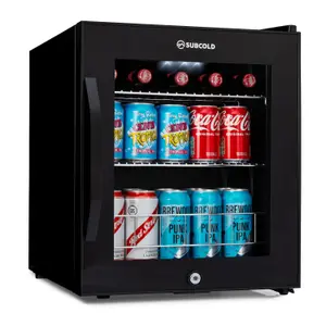 Subcold Ace 50 LED Touch Control Drinks Fridge - Black