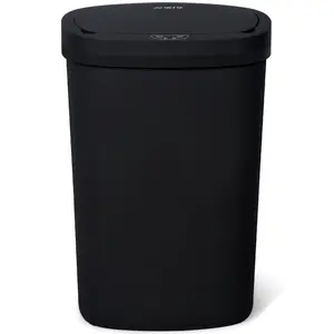 NETTA 50L Sensor Bin for Kitchen  Black