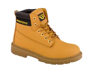 Workforce Honey Leather Comfort Safety Boots